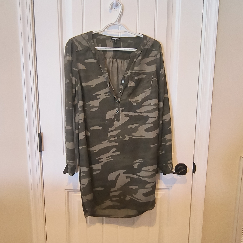 Express Camo Dress